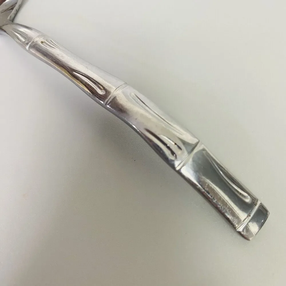 Reed & Barton Rebacraft Bamboo Ladle and Butter Knife Japan Stainless Flatware